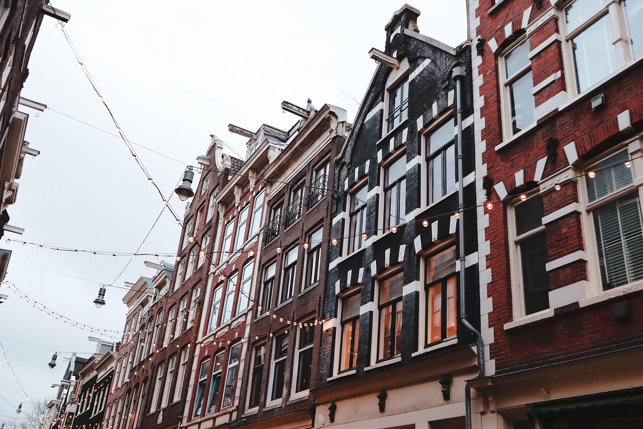 Kleine winkel aan een Amsterdamse gracht